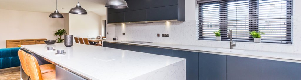 Kitchen Ideas - kitchen islands, bold navy kitchen colours and more