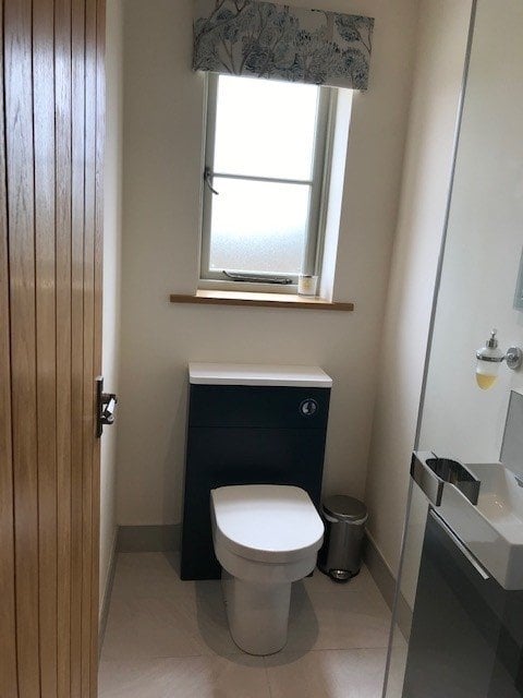 Small modern bathroom