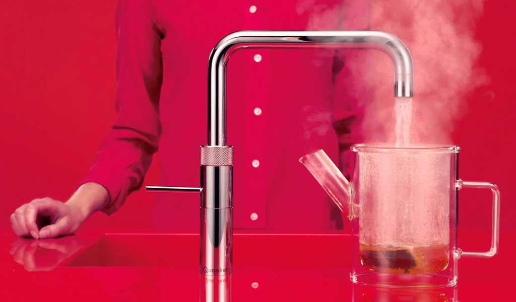 quooker boiling water tap - appliances for designer kitchens