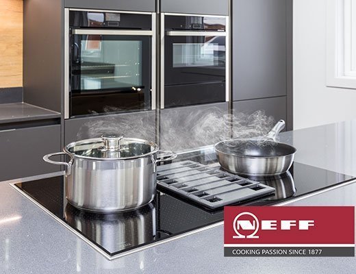 Kitchen Ideas - Neff downdraft extractor