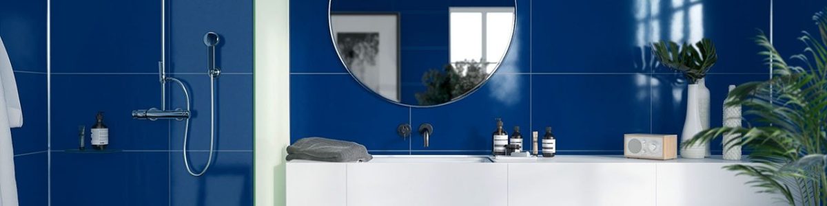 Bathroom Ideas - Colourful Bathroom with Fibo Panels