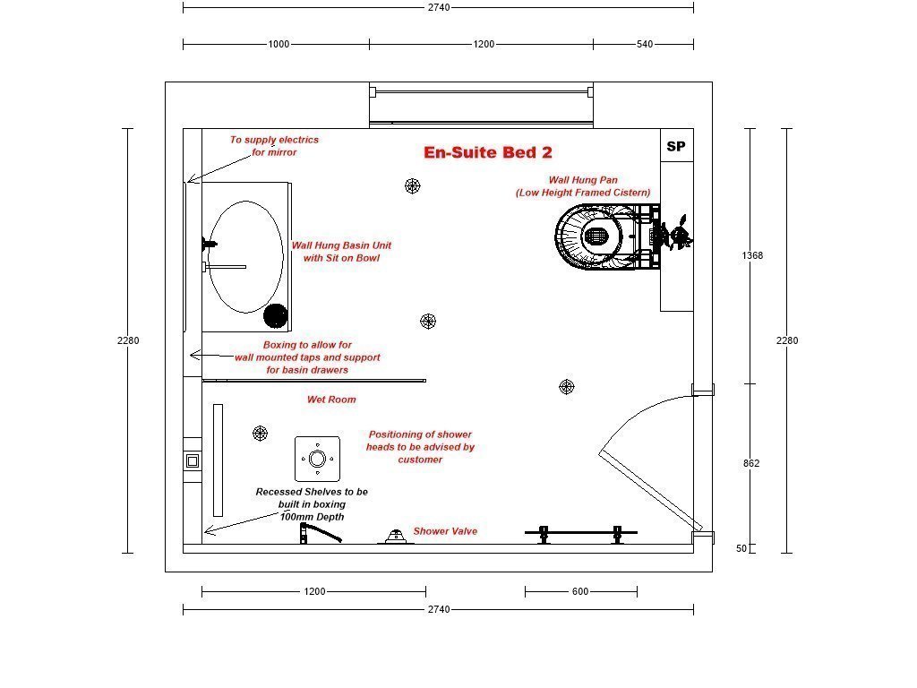 Ensuite 2- floor plans