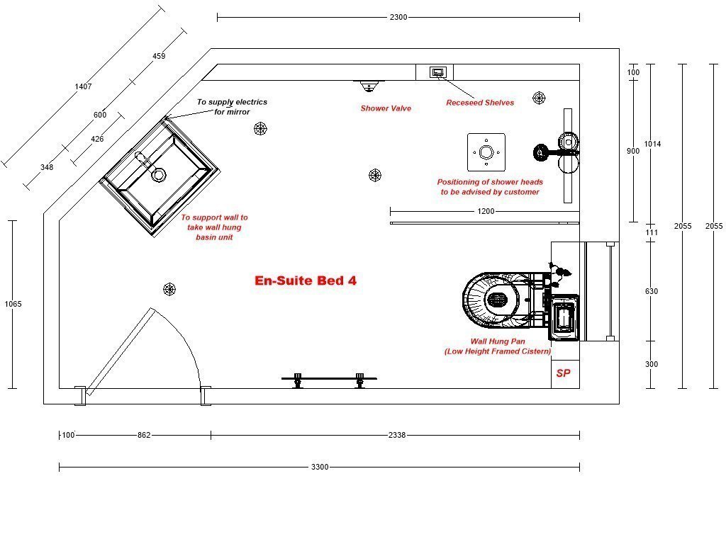 Ensuite 4- floor plans