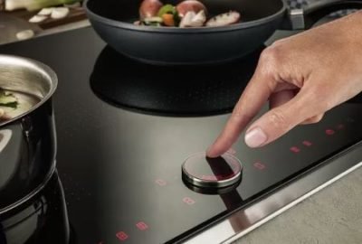 NEFF flex induction hob with twist pad fire