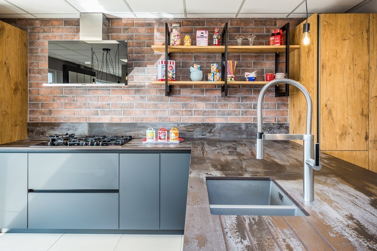 Rotpunkt Kitchens on display at Brigg kitchen Showroom