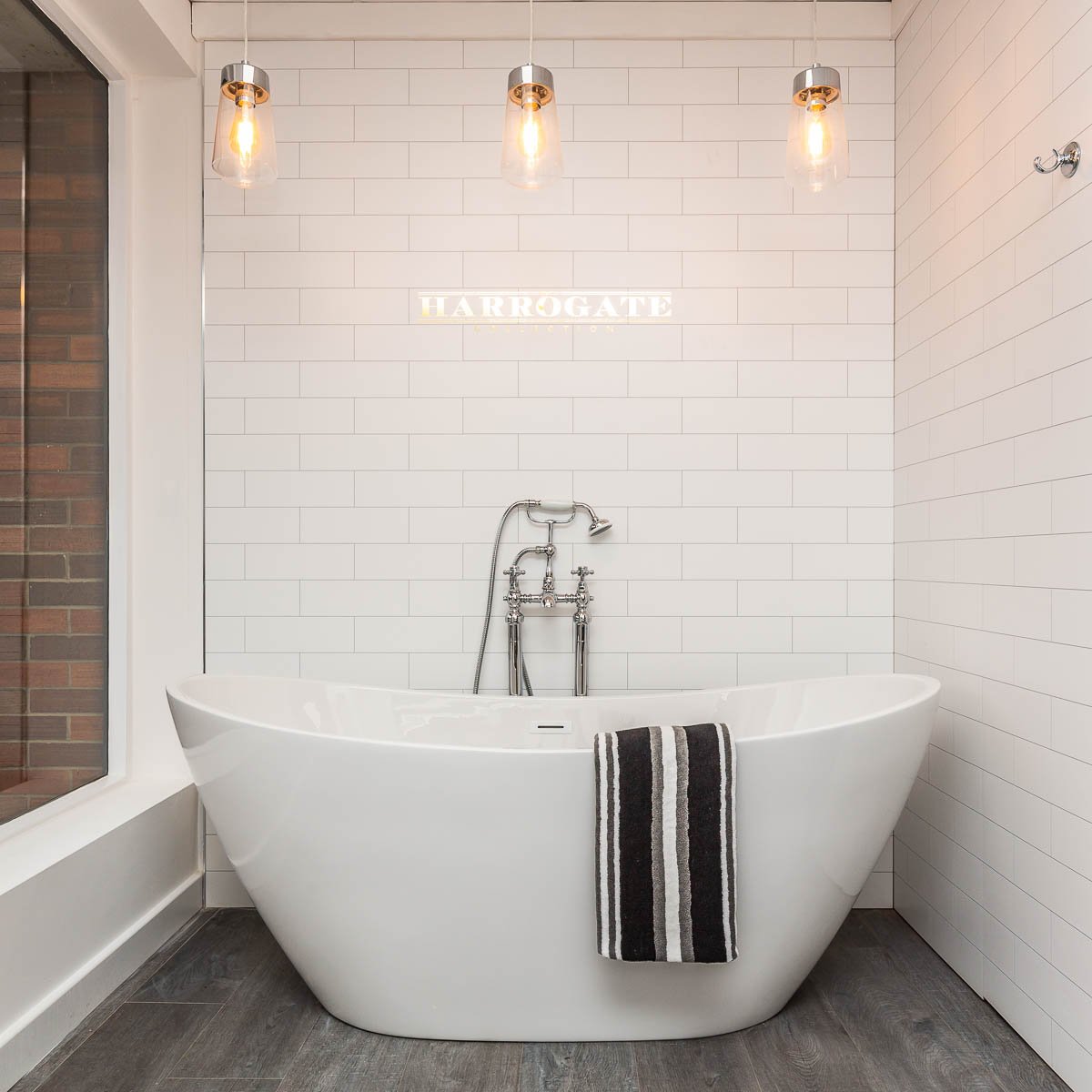 Traditional Bathroom - freestanding bathtub