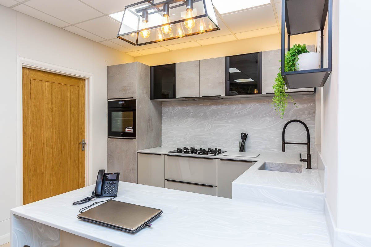 Modern Grey Kitchen