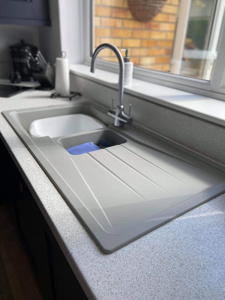Kitchen Sink and Draining board