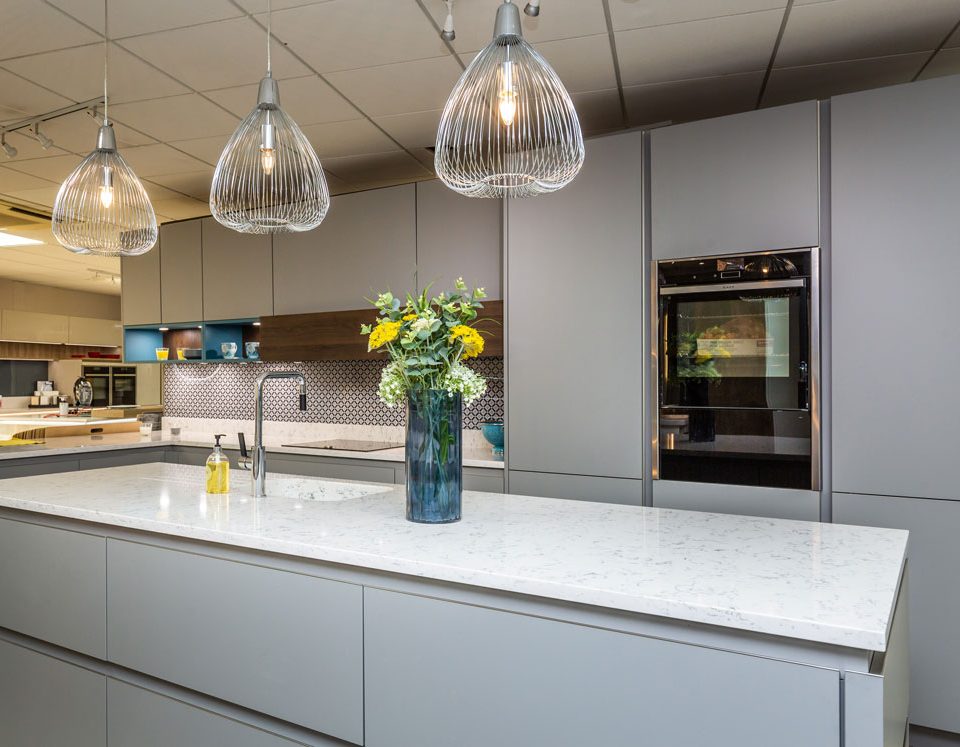 Rotpunkt Kitchen on Display at Turnbull's Sleaford Showroom