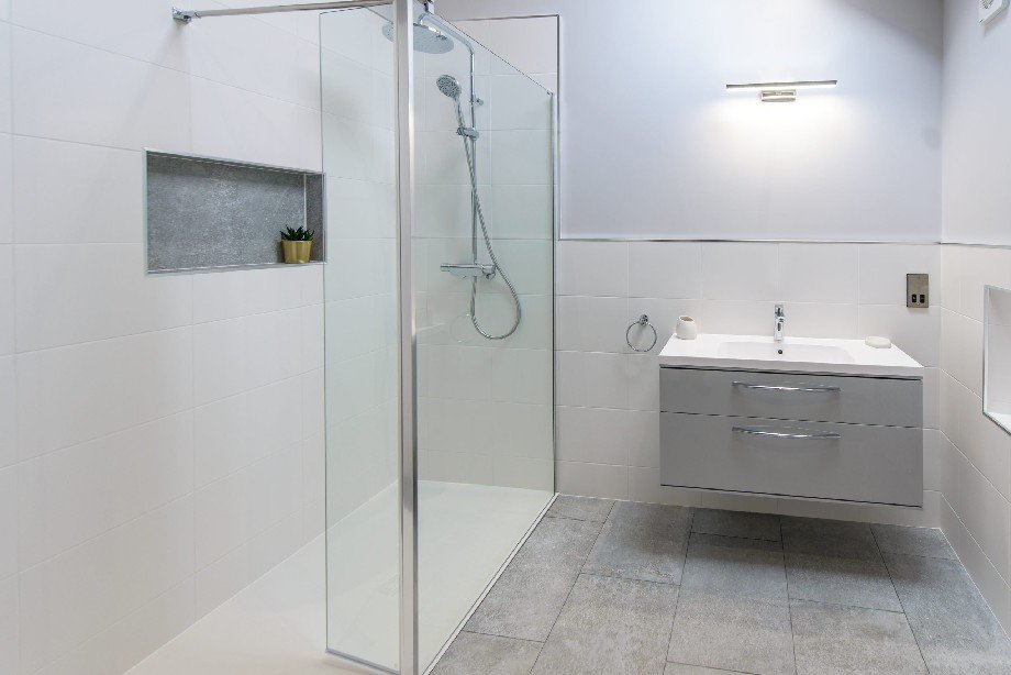 Small Bathroom Remodel Luxury apartments Case Study Turnbull