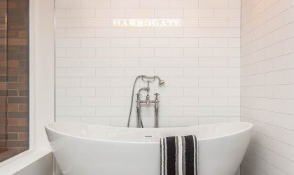 Traditional Bathroom - freestanding bathtub