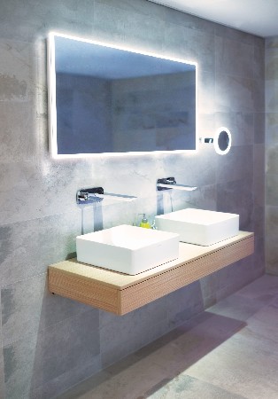A double basin deserves the best illumination