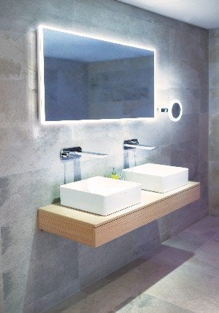 A double basin deserves the best illumination
