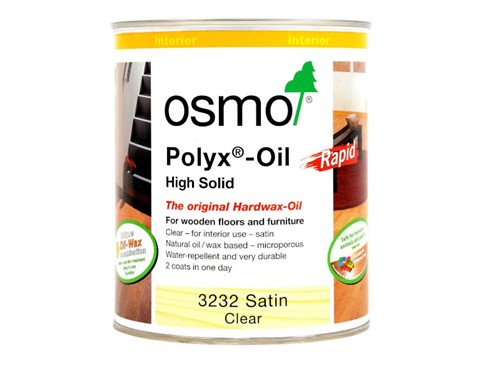 Polyx-Oil Rapid Hardwax Oil Clear Satin - 750ml