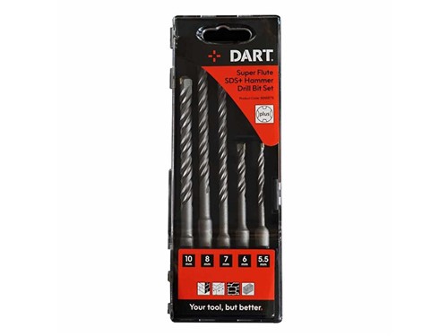 DART 5 Piece SDS+ Hammer Drill Bit Set