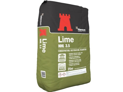 Hanson Castle Hydraulic Lime NHL 3.5 25kg