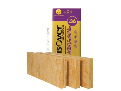 Isover CWS 36 Cavity Wall Insulation 100mm [6.55m2]